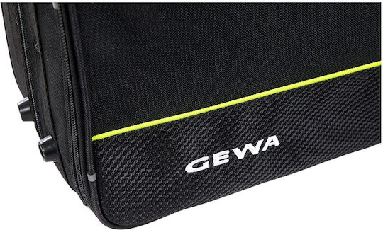 Gewa Aspirante Violin Oblong Waterproof Case Violin Padded 4/4 Black