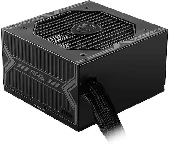 MSI MAG A750BN PCIE5 III 750W Черен Захранващ Блок За Компютър Пълен Кабел