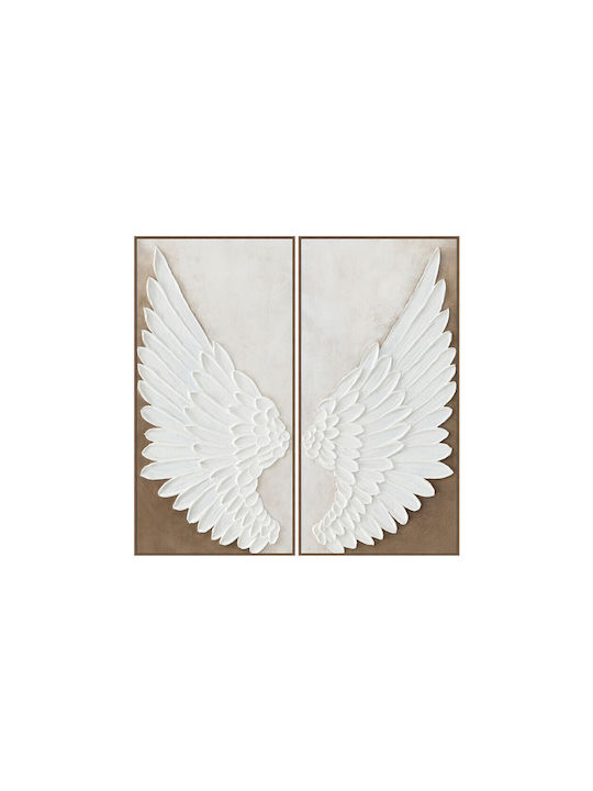 Marhome Panou De Două Ori Pe Pânză 60x60cm