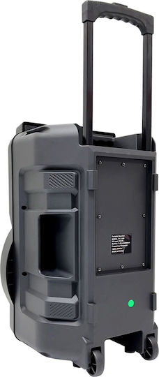 Karaoke Speaker With Wireless Microphone And Lighting Effects SM-1209 Black