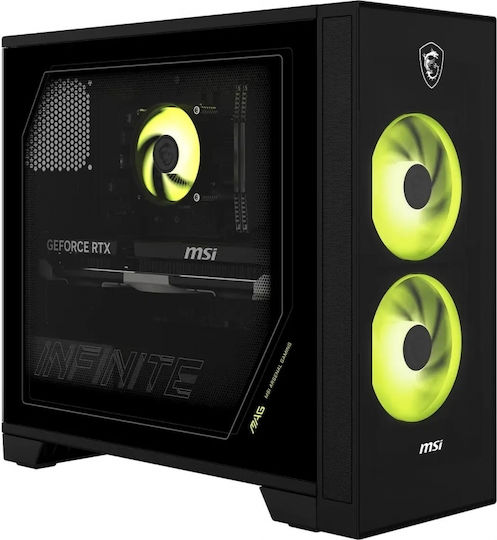 Mis Medical MAG Infinite S AI 2NVL5-012XEU Gaming Desktop PC (Ultra 5-225F/16GB DDR5/1TB SSD/GeForce RTX 5060/No OS)