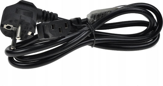 Akyga IEC C13 - Schuko Kabel 1.5m Schwarz (AK-PC-02A)