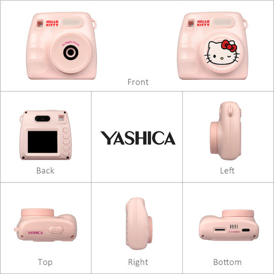 Yashica Hello Kitty Children's Camera 8MP Pink