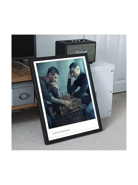 Poster Messi Vs Cristiano Ronaldo Sc126 60cm X 90cm-71725pd158910