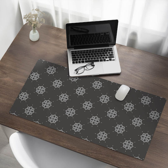 Gaming Retro Floral Pattern Mouse Keyboard 100x50 Cm