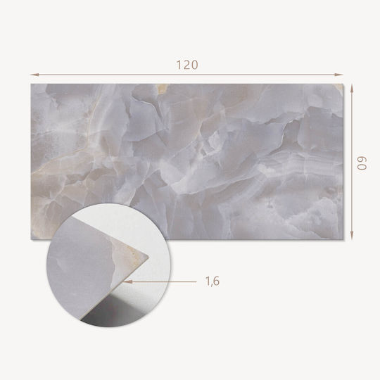 Decorative Vinyl Sticker Home Natural Stone Design 120x60 cm