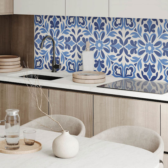 Decorative Wall Panel Vinyl Print 100x50 Decorative Floral Pattern