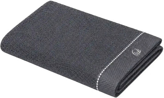 Billerbeck Face Towel Lyra 50x100cm Gray Weight 525gsm