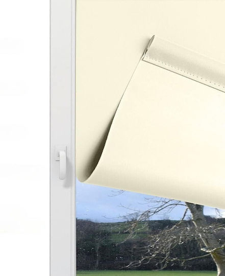 Eurohome Ρόλερ Σκίασης Ολικής Συσκότισης Μπεζ Π45xΥ160εκ.