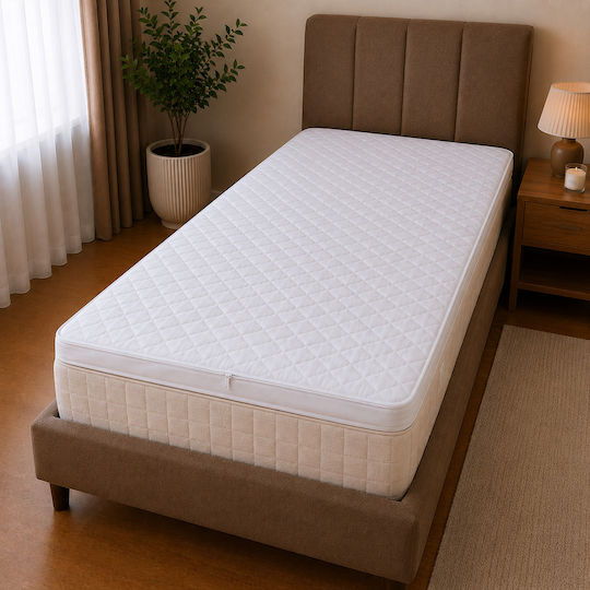 Kotonia Home Topper Saltele Single Spumă De Memorie Cu Husa Detasabila 90x200x4cm