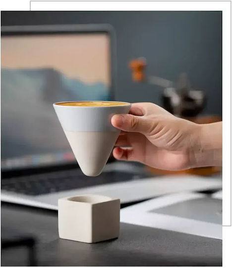 Φλιτζάνι Espresso Κεραμικό Γκρι 120ml