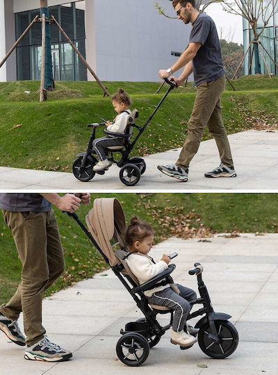 Q Play Rito Eva Star Cu Mâner Pentru Părinți Pentru 3+ Ani Khaki