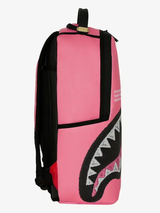 Sprayground Раница SHARK CENTRAL PINK EMBROIDERED SHARK Sprayground Раница SHARK CENTRAL PINK EMBROIDERED SHARK