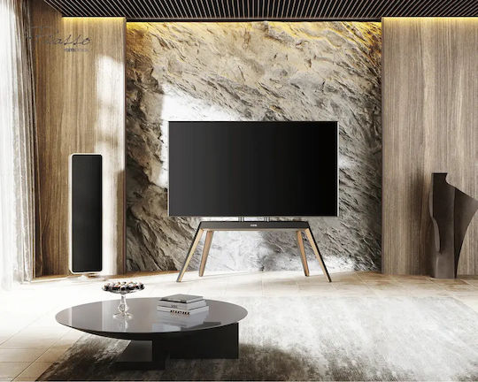 Fitueyes Picasso FT88 Nature Floor TV Stand 65"-88"