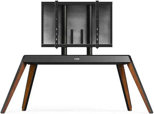 Fitueyes Picasso Ft88 Walnut Floor TV Stand 65"-88"