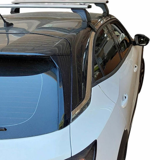 Nordrive Autodachträger Dachträger Silenzio Aluminium mit Schloss Opel Mokka Ohne parallele Dachträger 2 Stücke
