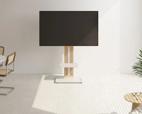 Fitueyes Zen Cantor Series Regal Weiß Lautsprecherständer