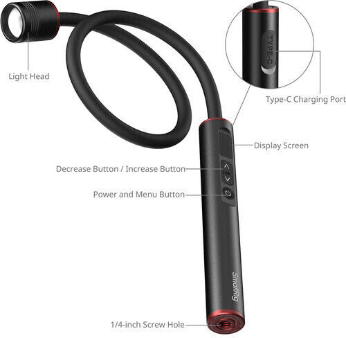 SmallRig 6225 - Rm 01b Video Light 1W
