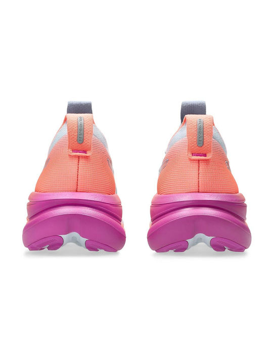 Gel-nimbus 28 Sunny Sizzle Women's Sport Shoes Running Gray