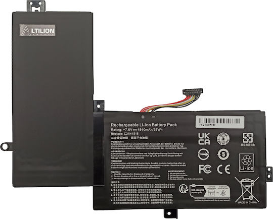 Altilion Energy Laptop-Batterie C21N1518 Kompatibel mit Asus