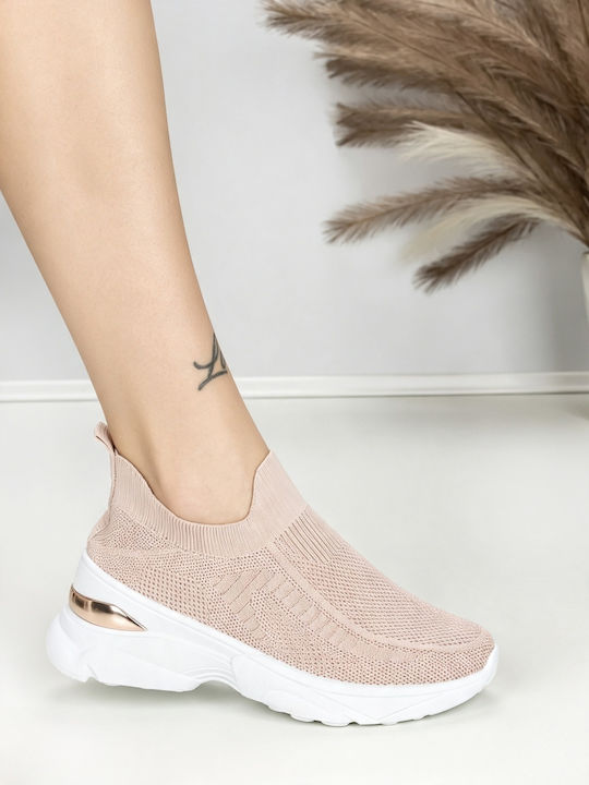 Adidași Flatforms Pentru Femei Roz