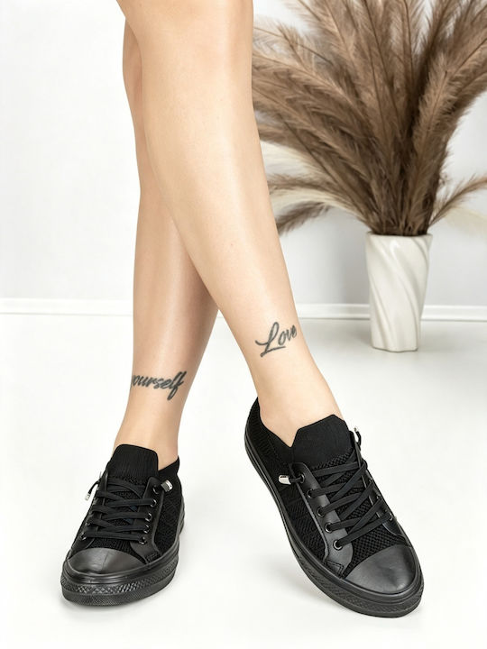 Adidași Flatforms Pentru Femei Negri