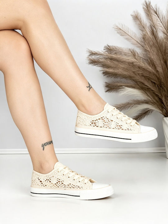 Adidași Flatforms Pentru Femei Kaki