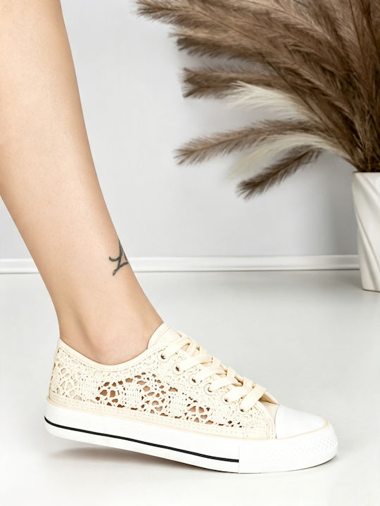 Adidași Flatforms Pentru Femei Kaki