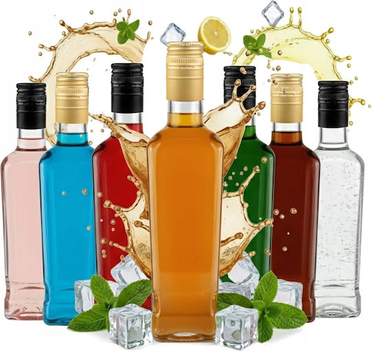 Jack Walker Glass Bottle 500ml Whisky Alcohol Liqueur Wedding