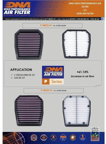 Suzuki V-strom 800 De 23-25 Dna Air Filter P-s8e23-01