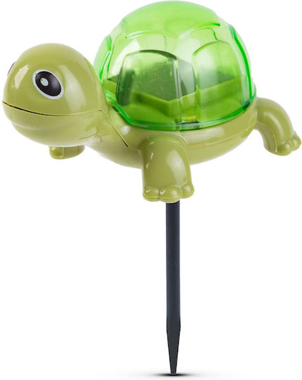 Solarleuchte Schildkrötenlampe Dekorative Gartenbeleuchtung Pfahl Weißes Licht
