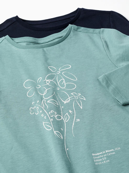 Set Kids Tops Mint Green