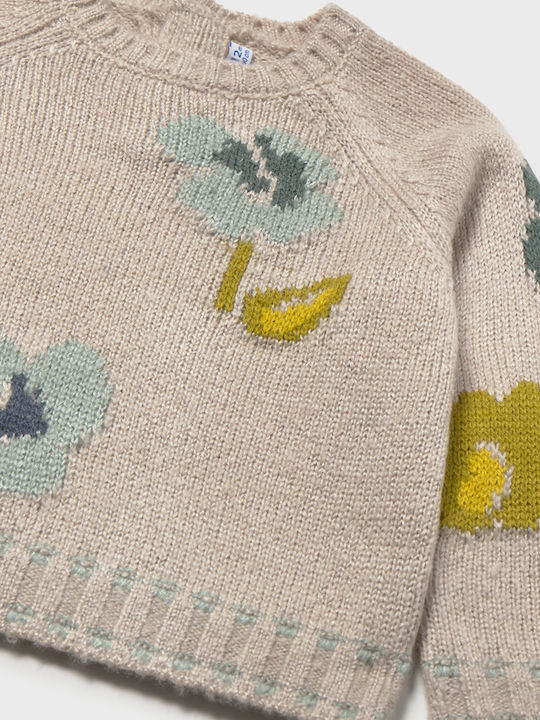 Kids Long-sleeved Brown Blouse Mix