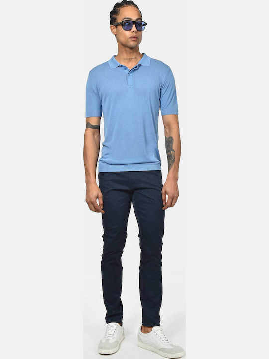 Polo Long Sleeve Shirt Light Blue