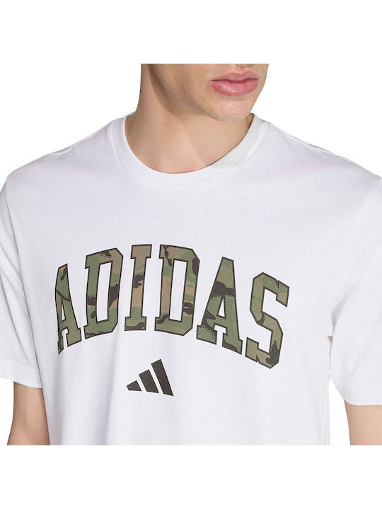 Herrenblusen Kurzarm T-Shirt Weiß