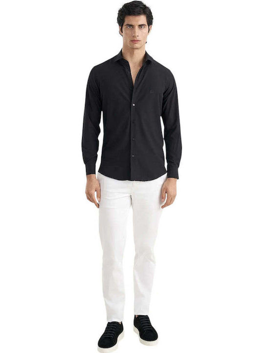 Long Sleeve Shirt Regular Fit Black
