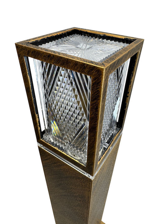 Epiplo-Fos Outdoor Small Post Floor Lamp for E27 Socket Black