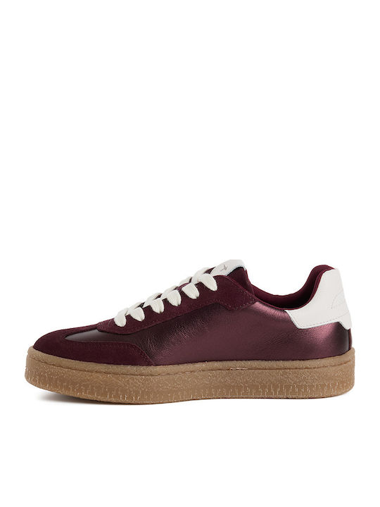 Tamaris Sneakers Bordeaux Met