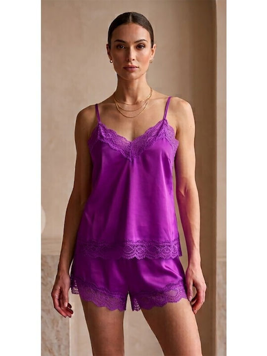 Jumelles Καλοκαιρινό Babydoll Μωβ