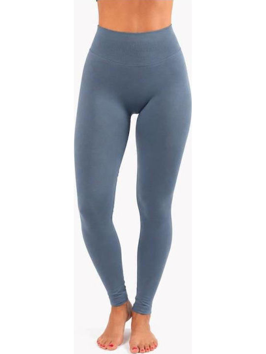 Training Women's Leggings High Waist & Push Up Blue Sapphire