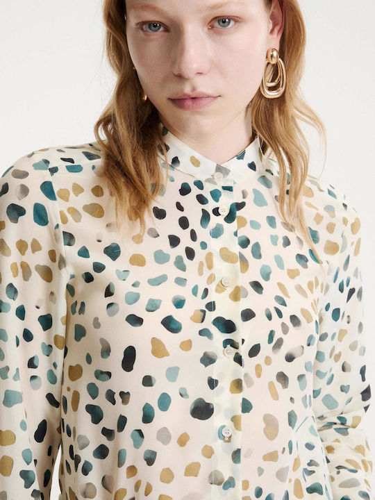 Long Sleeve Women's Silky Shirt