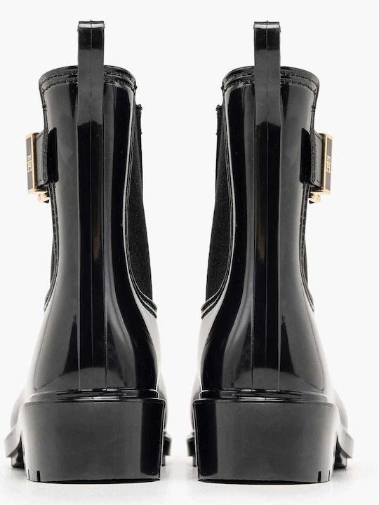 Damen Gummistiefel Schwarze
