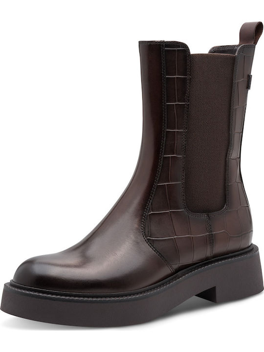 Ghete dama de piele Maro