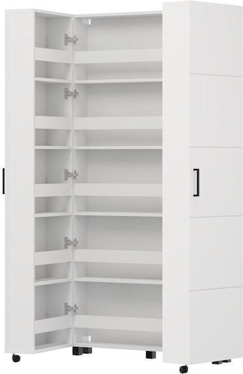 Ξύλινη Παπουτσοθήκη 92x33x185cm
