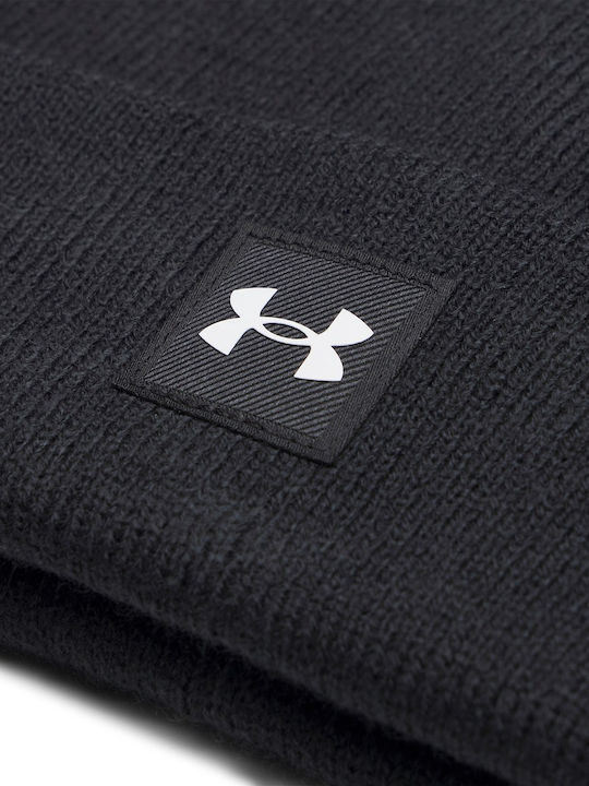 Kinder Beanie Gestrickt Schwarz