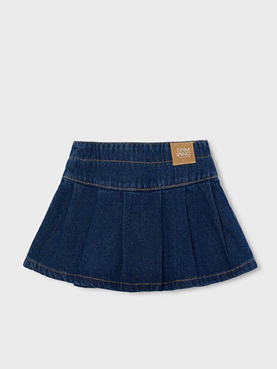 Fustă pentru copii din denim albastră