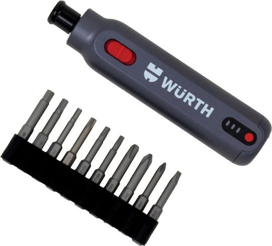 Wurth BCSD 3 Κατσαβίδι Μπαταρίας 3.6V 1x0.85Ah