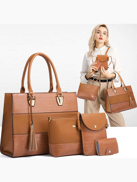 Set Women's Shoulder Bag Brown