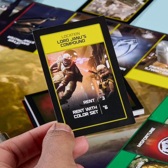 Επιτραπέζιο Παιχνίδι Monopoly Star Wars - The Mandalorian & Grogu για 2-6 Παίκτες 8+ Ετών G3170 (EN) Hasbro