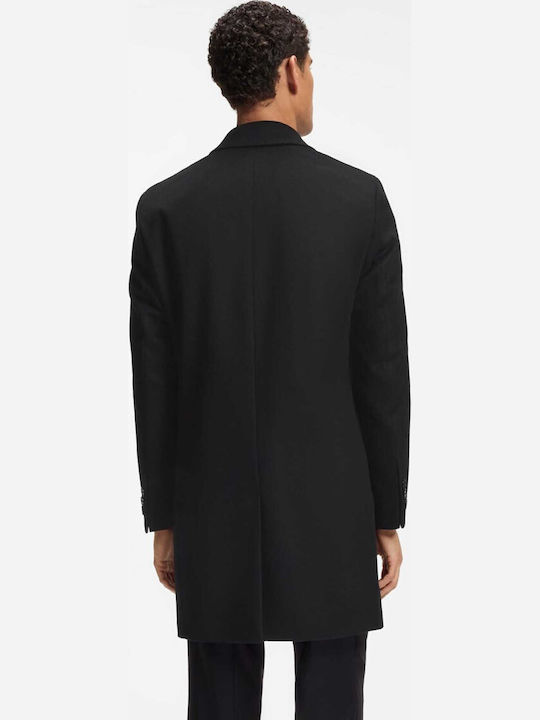 Мъжко палто Black